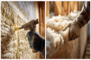Spray Foam vs Fberglass in Michigan